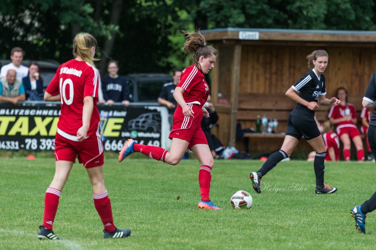 Bild 311 - Aufstiegsspiel SG Borgstedt/Brekendorf - SV Wahlstedt : Ergebnis: 1:4